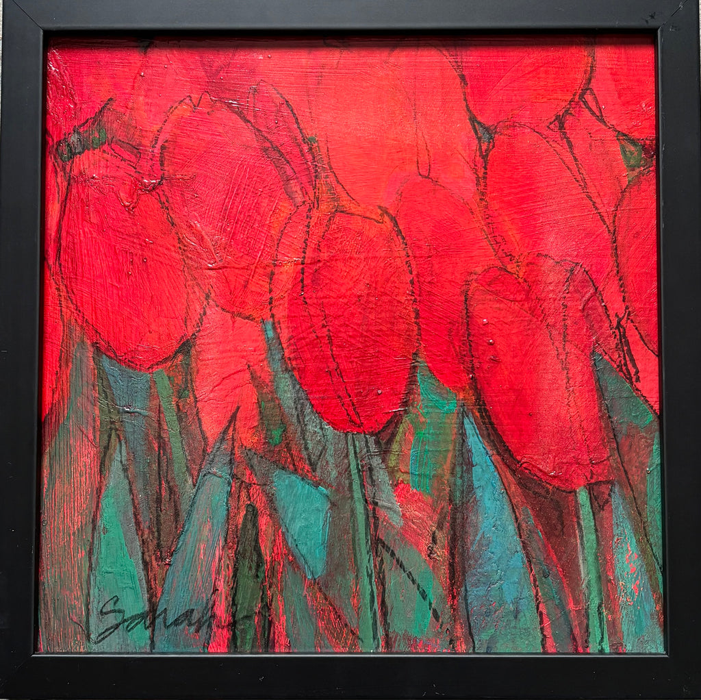 Red Tulips - original